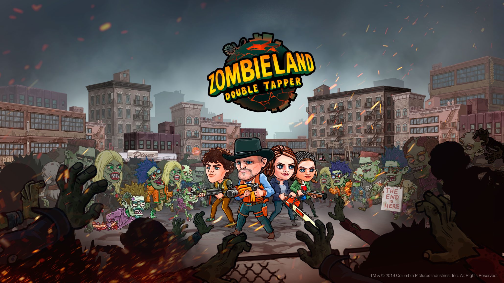 Zombieland jogo de celular