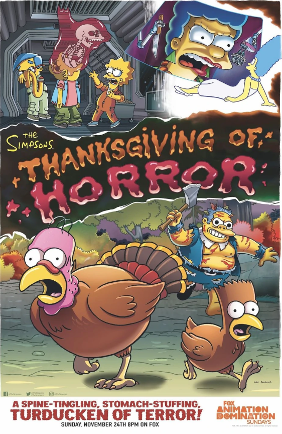Os Simpsons Thanksgiving of Horror