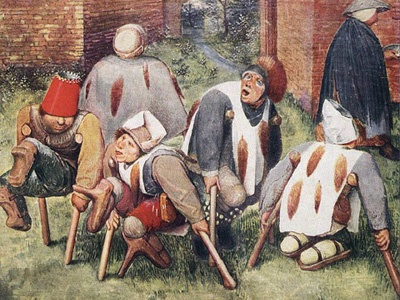 The Beggars by Pieter Bruegel