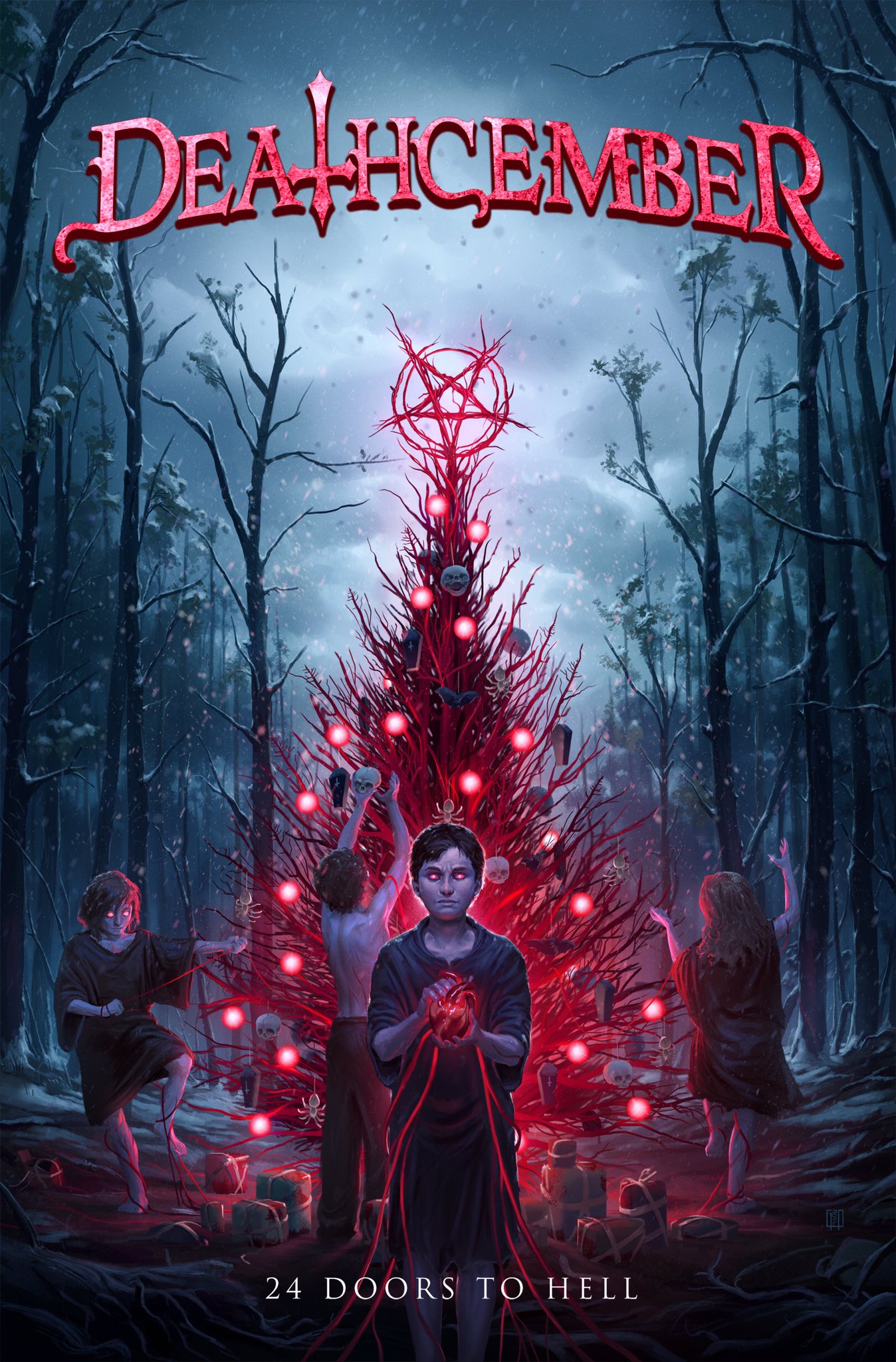 Antologia de terror natalino vai acabar com a magia do seu Natal  “Deathcember” | Trilha Do Medo