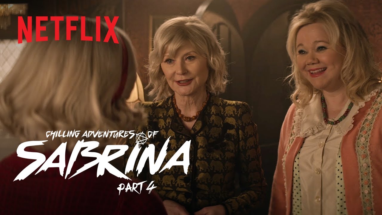 As Tias de Sabrina dos anos 90 aparecem em "O Mundo Sombrio de Sabrina"