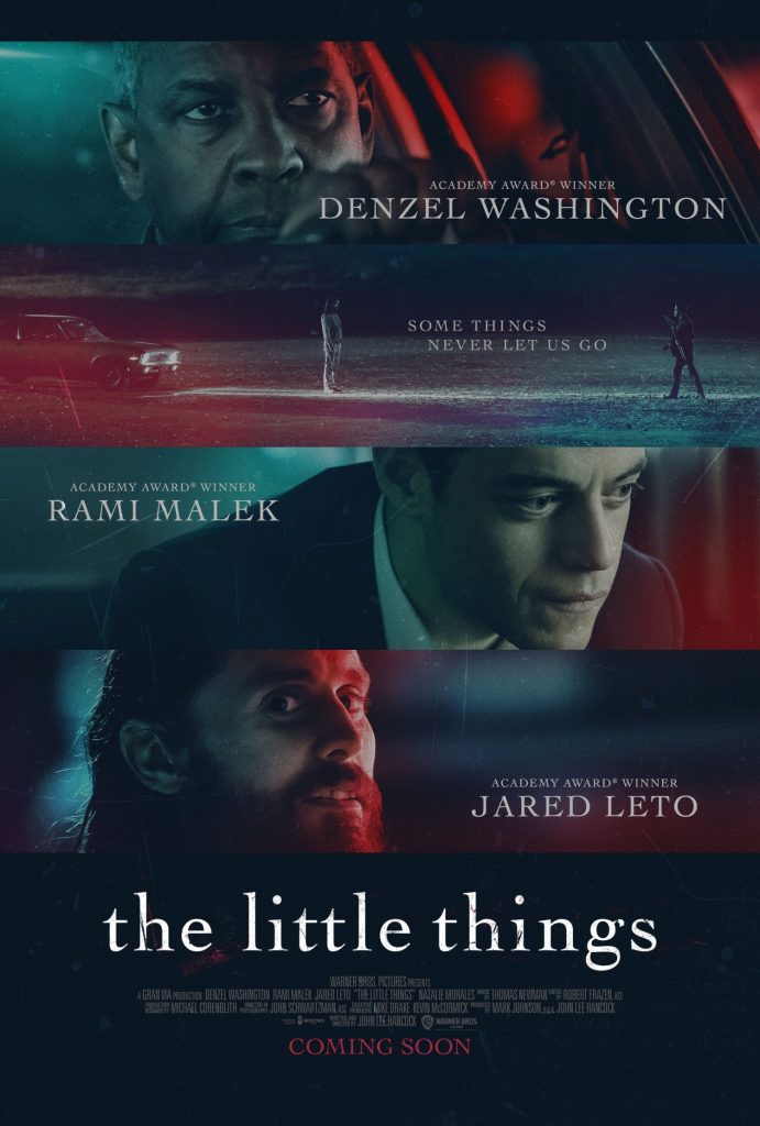 Thriller sobre Serial Killer "Os Pequenos Vestígios" com Denzel Washington, Rami Malek e Jared Leto