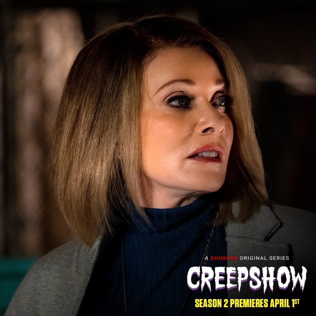 Barbara Crampton creepshow shudder série de terror segunda temporada