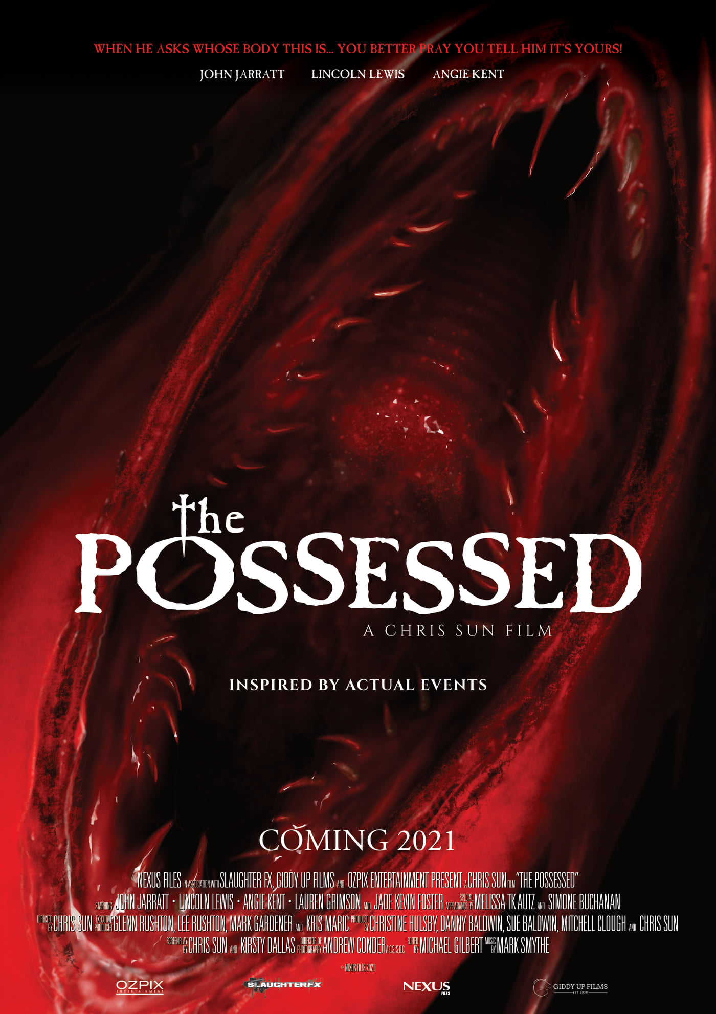 Inspirado em Histórias Reais de Possessões Demoníacas e Exorcismos - Teaser do Terror "The Possessed".