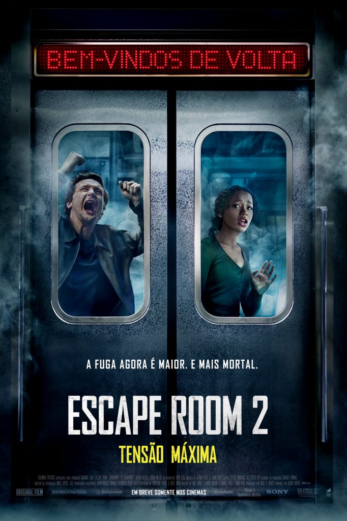 “Escape Room 2: Tensão Máxima” ganha novo pôster nacional