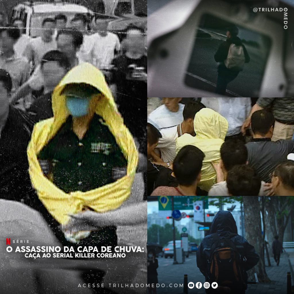 O Assassino da Capa de Chuva: Caça ao Serial Killer Coreano imagens netflix