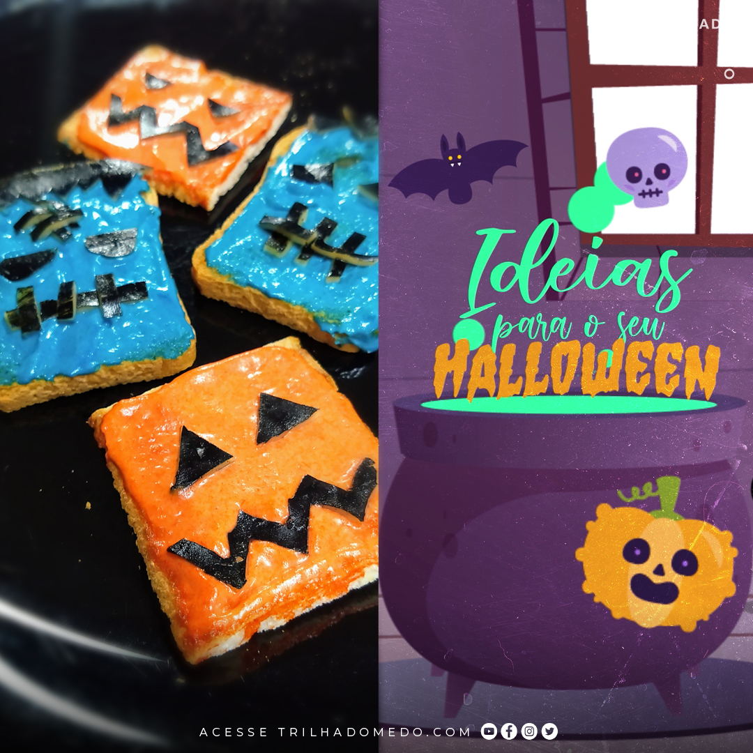 Dicas de Halloween | Ideias de Lanches e Comidas Fáceis e Rápidas Pra Sua Festa - Halloween na Trilha