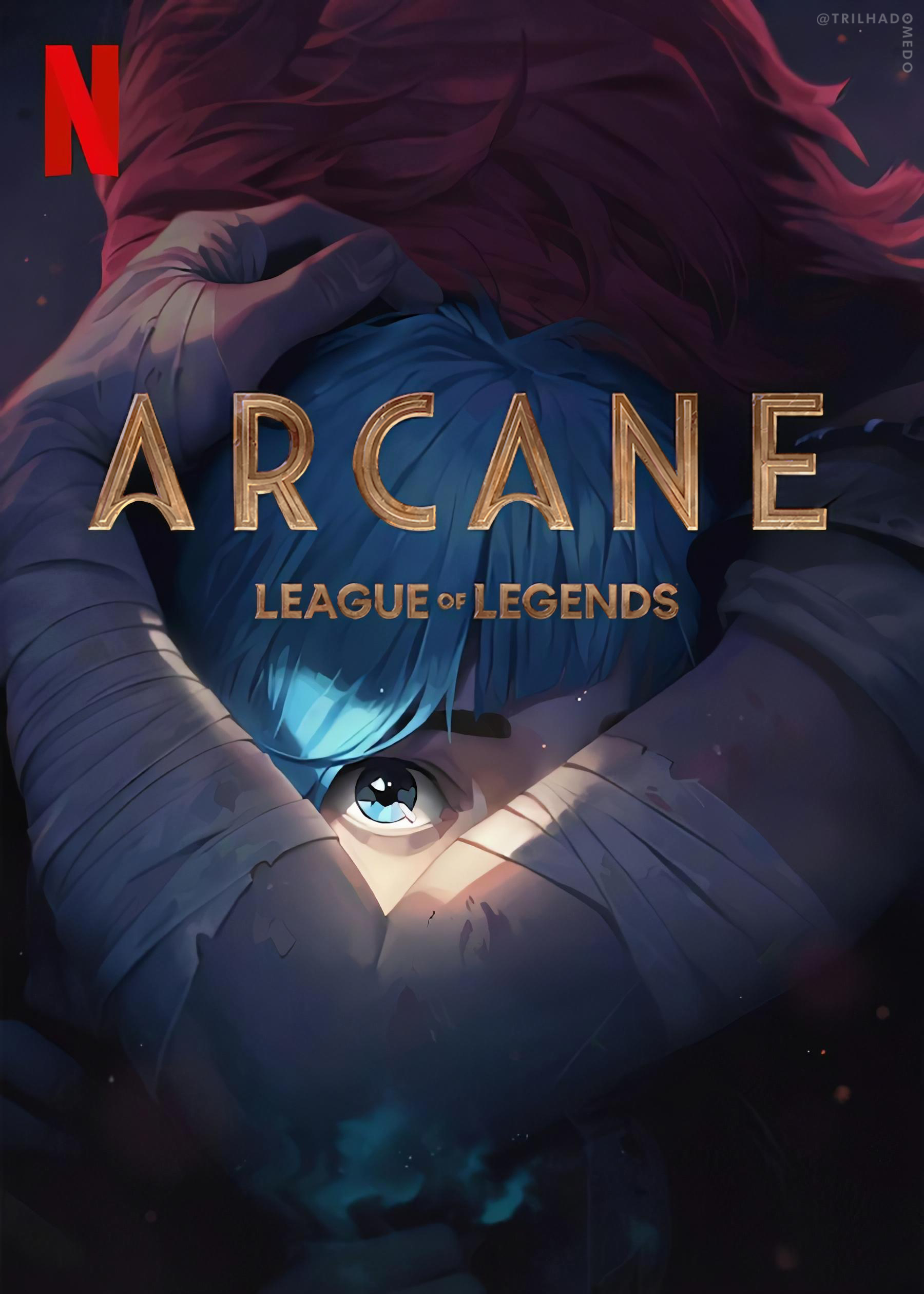 Arcane – League of Legends poster Netflix
