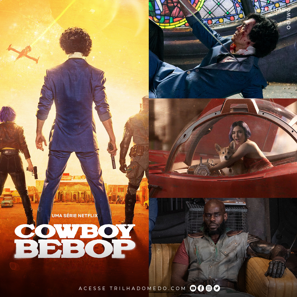Série live-action “Cowboy Bebop” estreia na Netflix