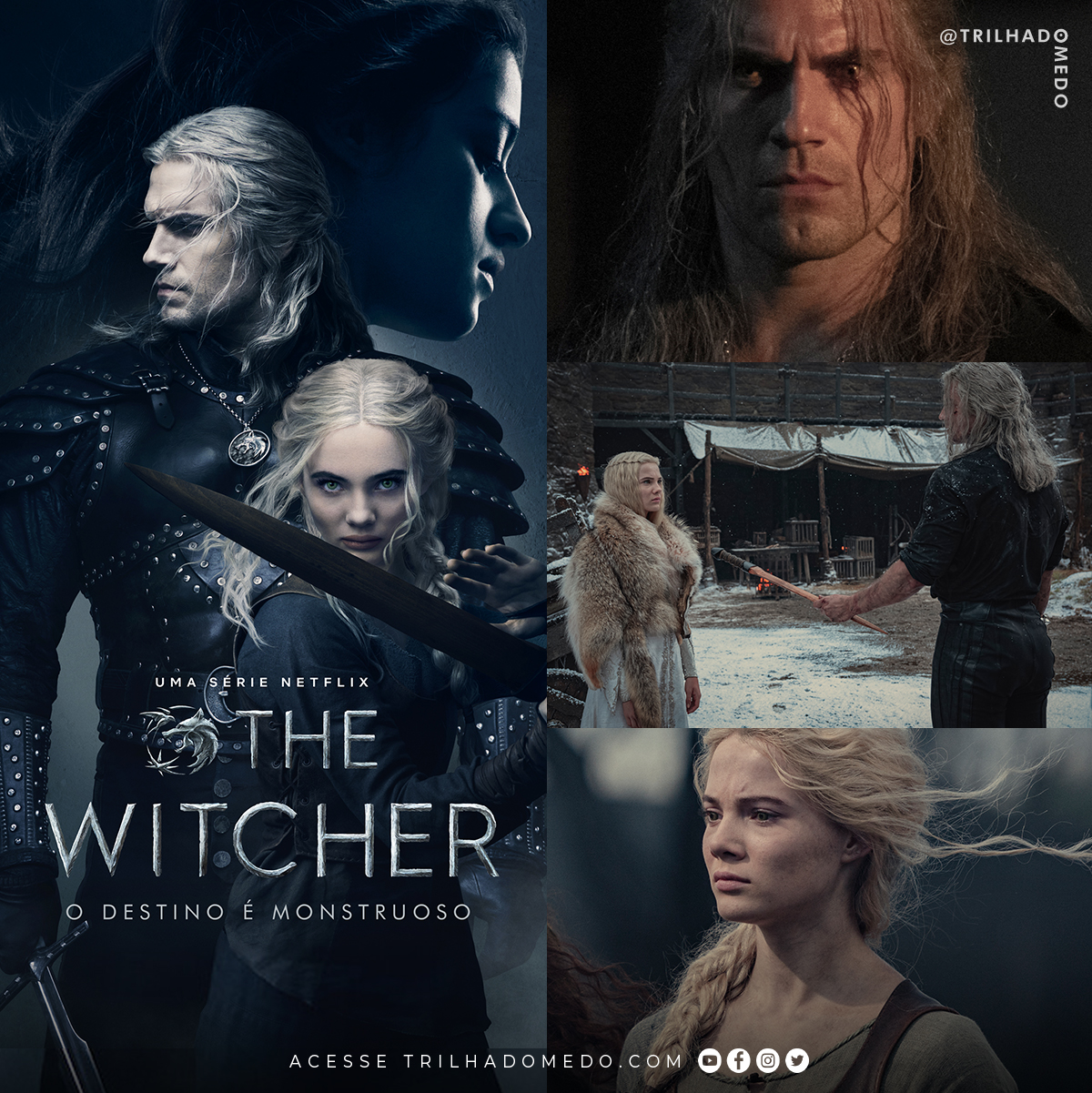Segunda temporada de "The Witcher" estreia na Netflix