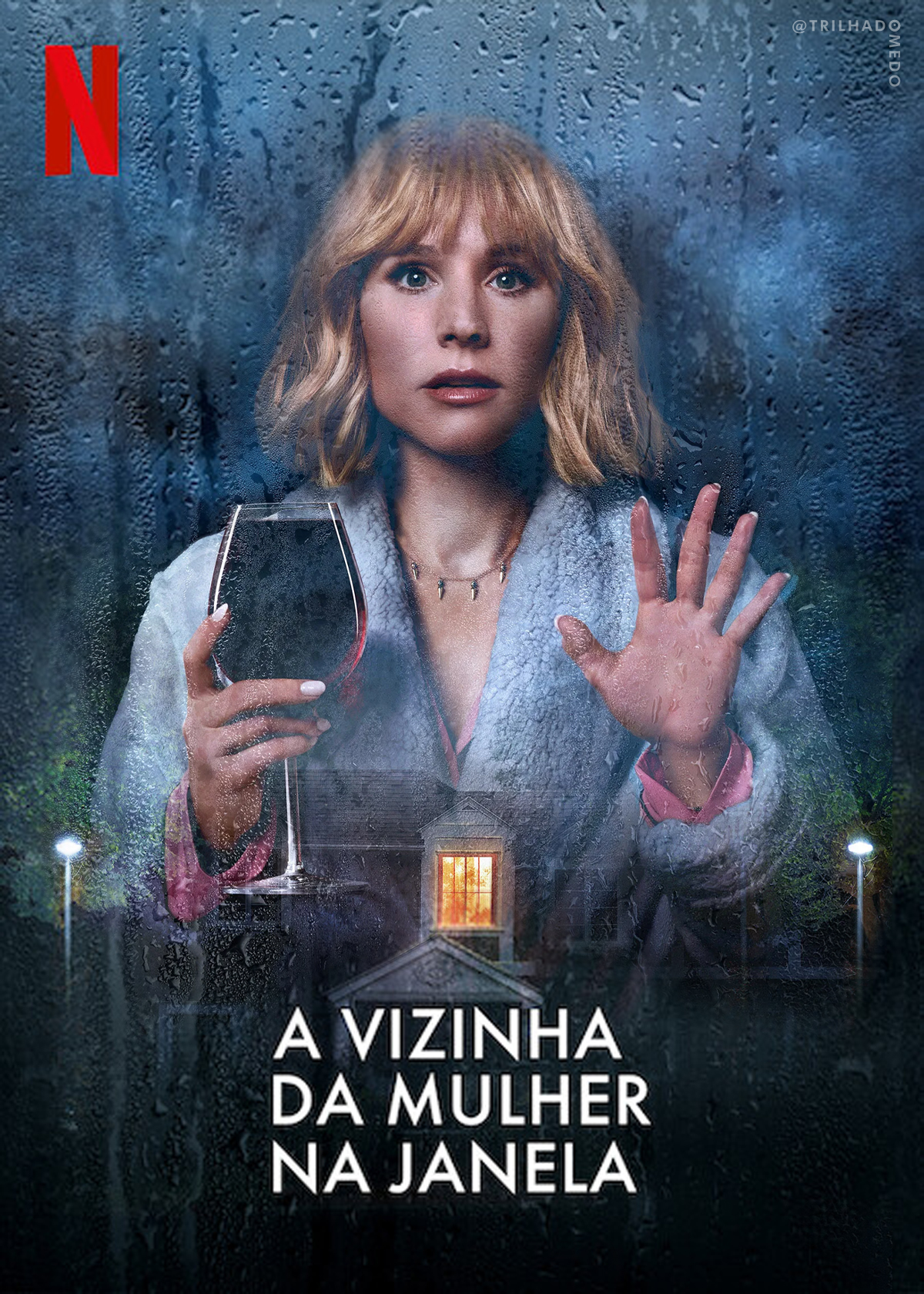 poster A Vizinha da Mulher na Janela | Netflix divulga novo trailer da série de suspense e comédia com Kristen Bell
