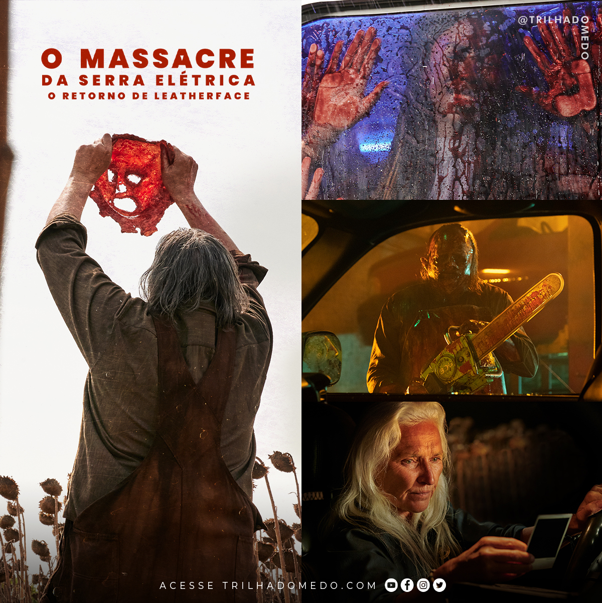 O Massacre da Serra Elétrica: O Retorno de Leatherface estreou na Netflix