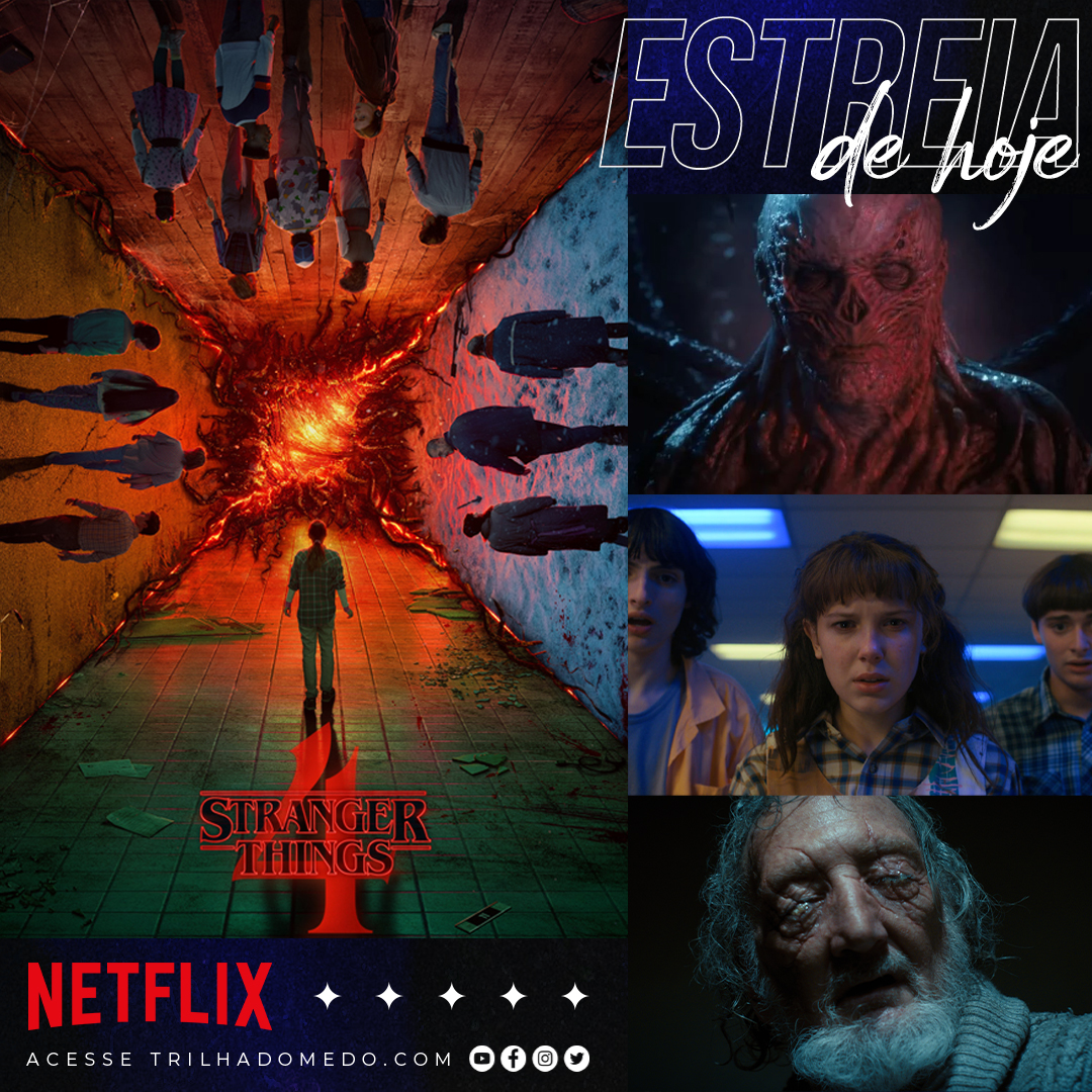 FINALMENTE! Stranger Things 4 chega à Netflix