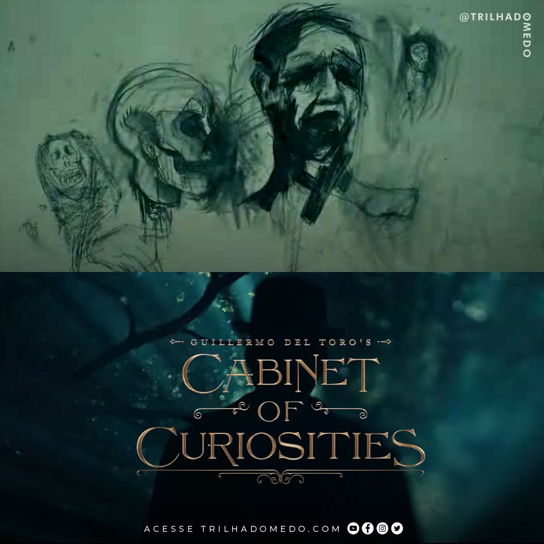 Teaser Trailer oficial de 'Guillermo Del Toro's Cabinet of Curiosities' da Netflix