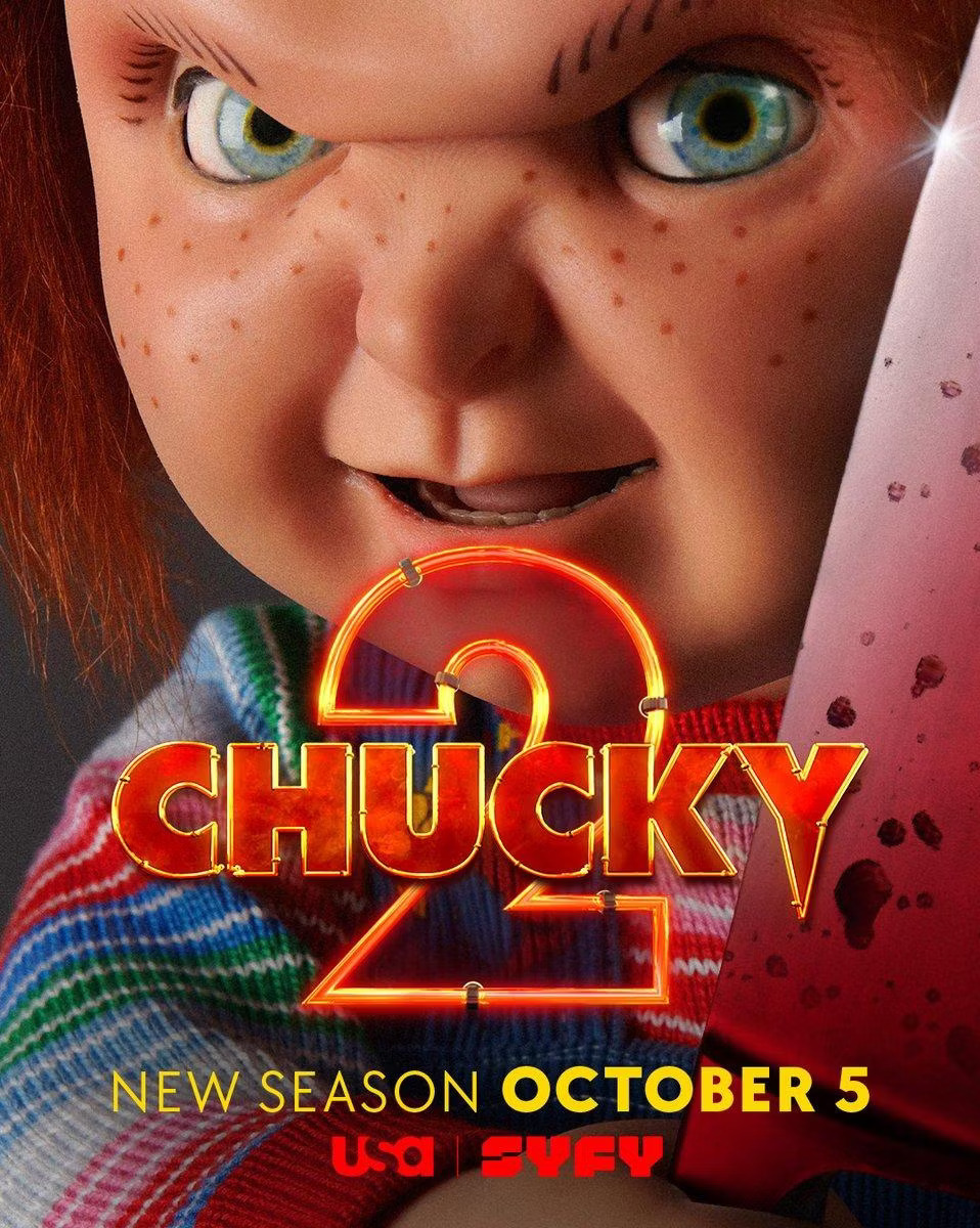 Chucky retorna em outubro e 2ª temporada ganha teaser trailer e pôster