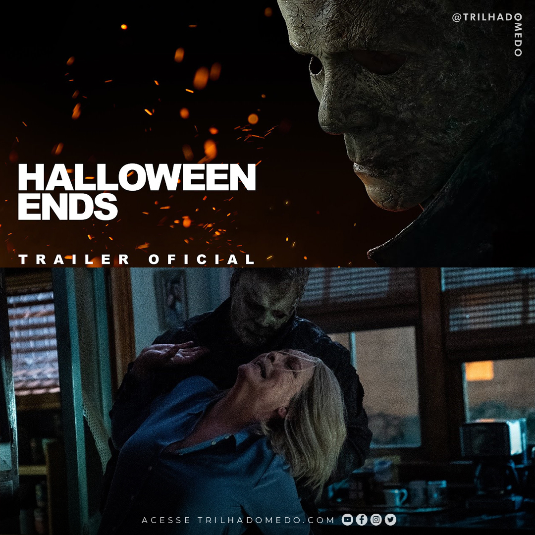 Primeiro trailer e pôster de Halloween Ends são divulgados pela Universal