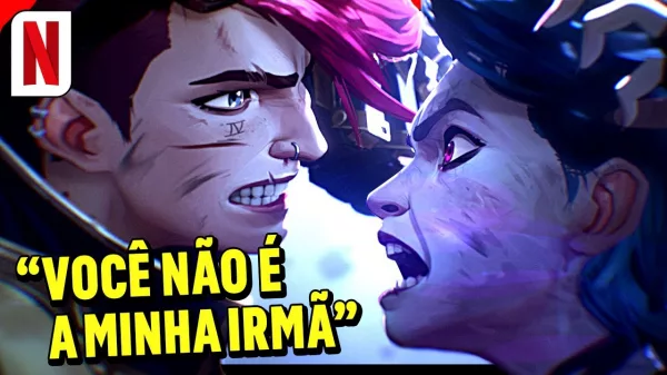 Vi e Caitlyn enfrentam Jinx e Sevika! | Arcane - 2ª Temporada | Netflix Brasil