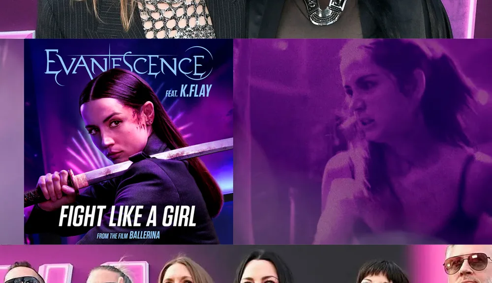 Assista ao novo vídeo da Trilha Sonora de Bailarina, Fight Like A Girl (Official Lyric Video) Evanescence ft. K. Flay